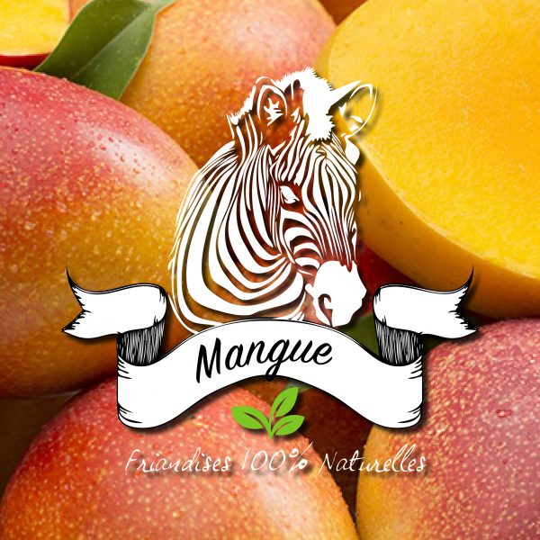 De la mangue dans les friandises naturelles sucre d'orge